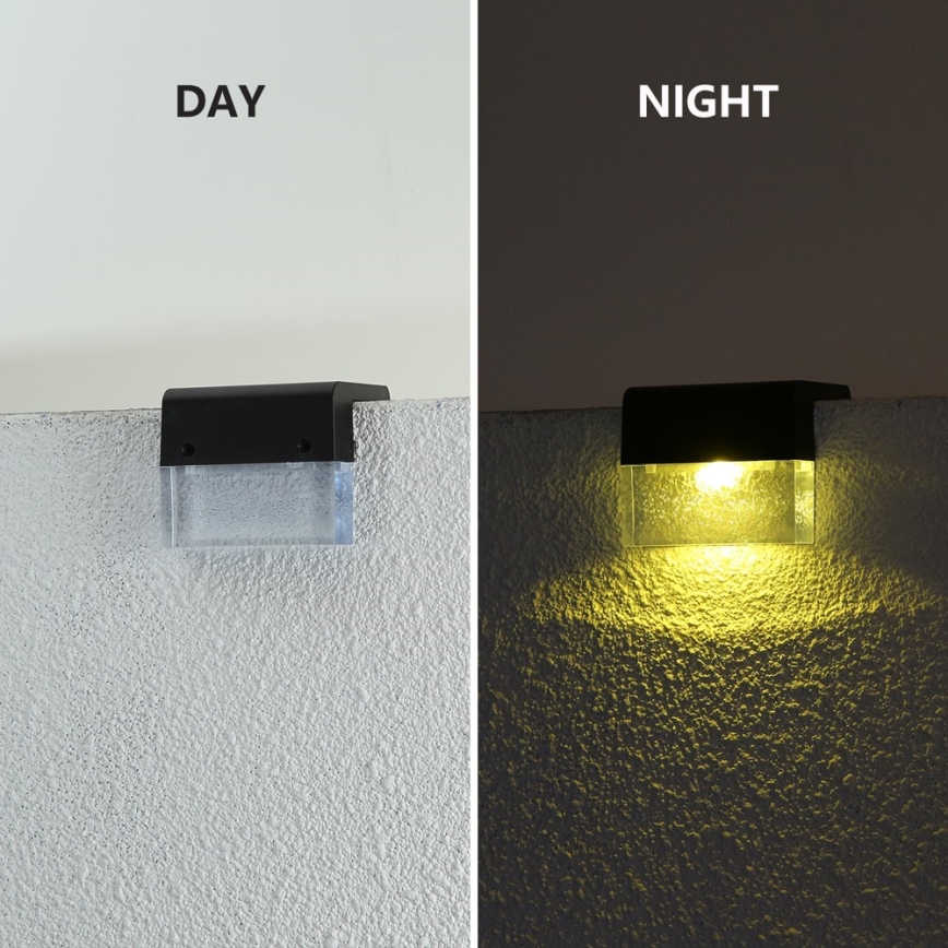 К-кт 6x LED RGB Соларен аплик LED/1W/1,2V 3500K IP65