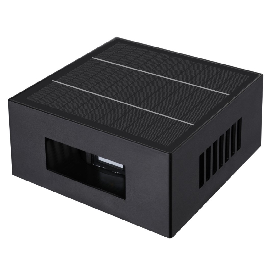 LED соларен стенен осветител LED/2W/3,7V 4000K IP44 1300 mAh
