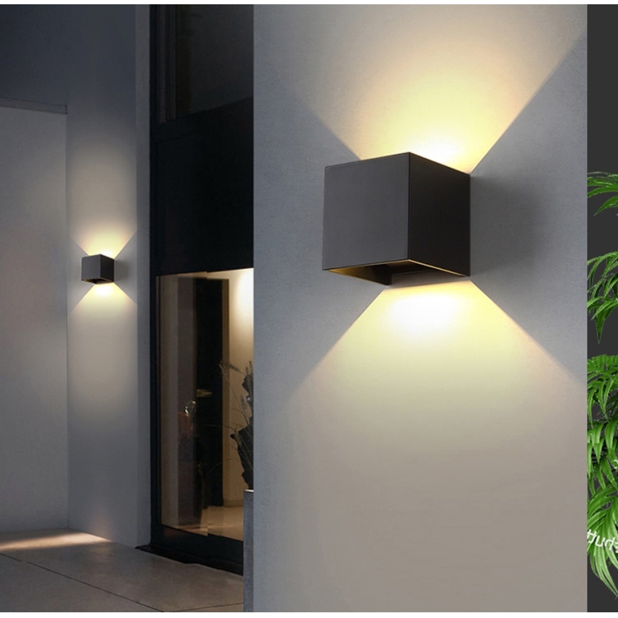 Immax 08510L - LED външно стенно осветително тяло DICE LED/6W/230V 3000K IP65