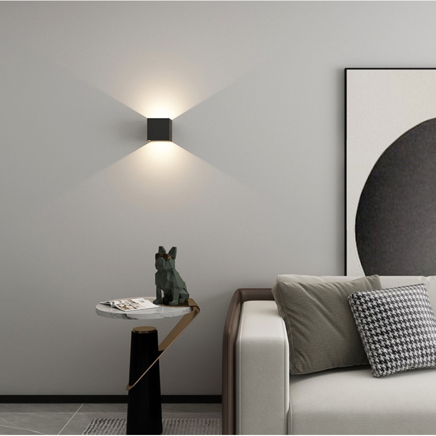 Immax 08510L - LED външно стенно осветително тяло DICE LED/6W/230V 3000K IP65