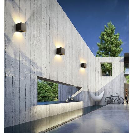 Immax 08510L - LED външно стенно осветително тяло DICE LED/6W/230V 3000K IP65