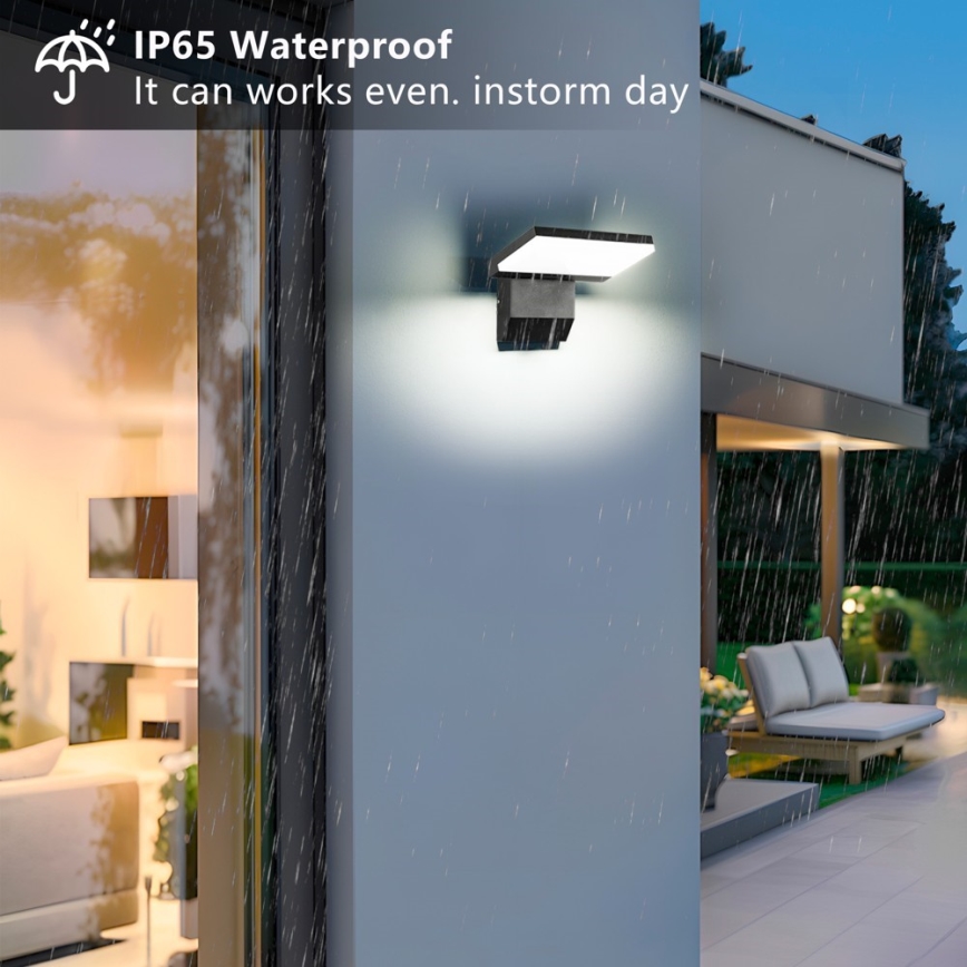 LED Външно стенно осветително тяло MODERN LED/18W/230V IP65