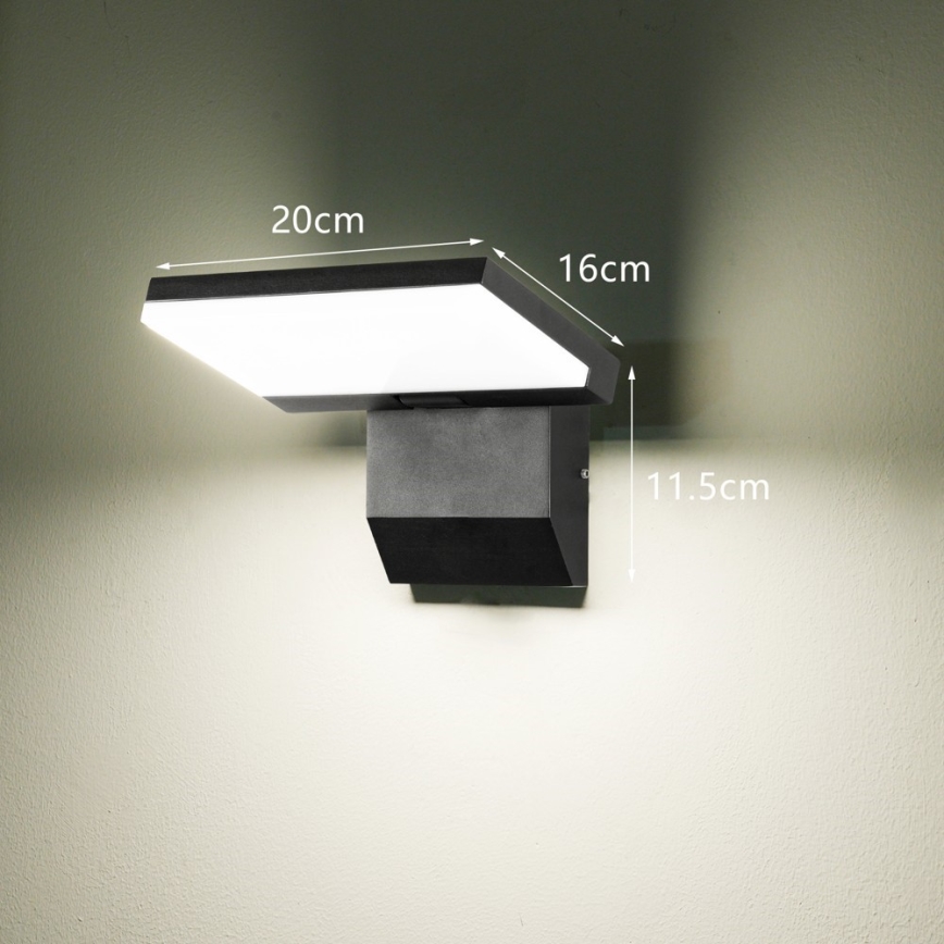 LED Външно стенно осветително тяло MODERN LED/18W/230V IP65