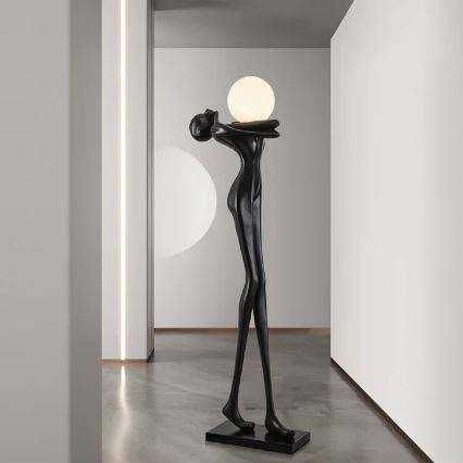Подова лампа SILUETTE 1xE27/25W/230V 175 cm Human Woman