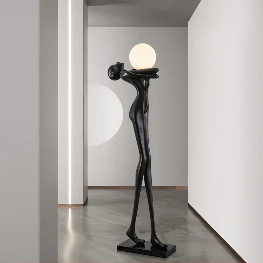 Подова лампа SILUETTE 1xE27/25W/230V 175 cm Human Woman