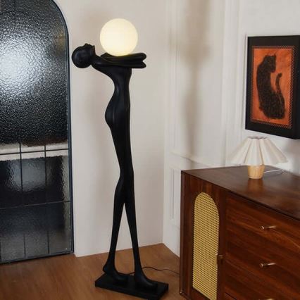 Подова лампа SILUETTE 1xE27/25W/230V 175 cm Human Woman