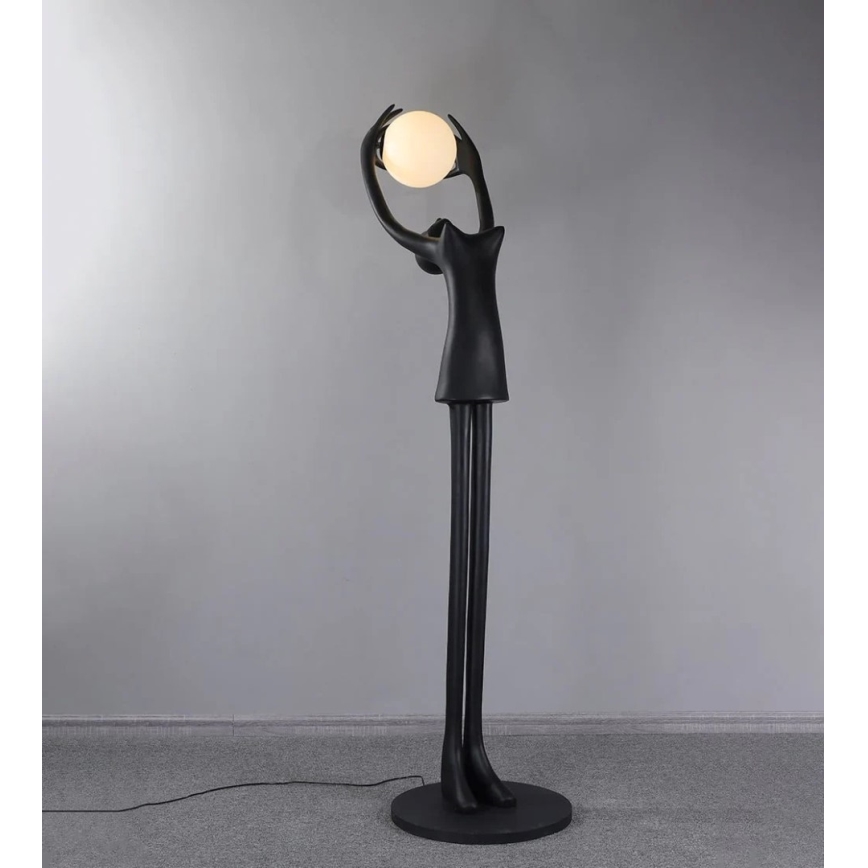 Подова лампа SILUETTE 1xE27/25W/230V 210 cm Human Girl