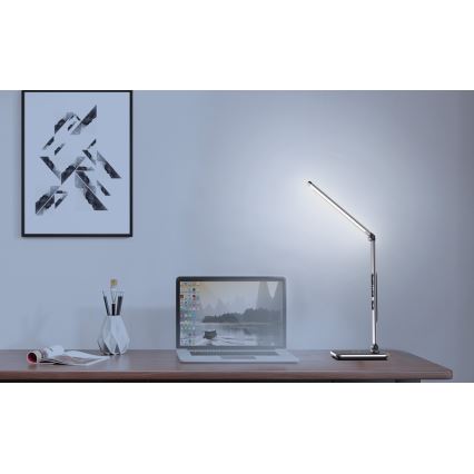 LED Димируема настолна лампа LED/8,5W/230V с безжично зареждане