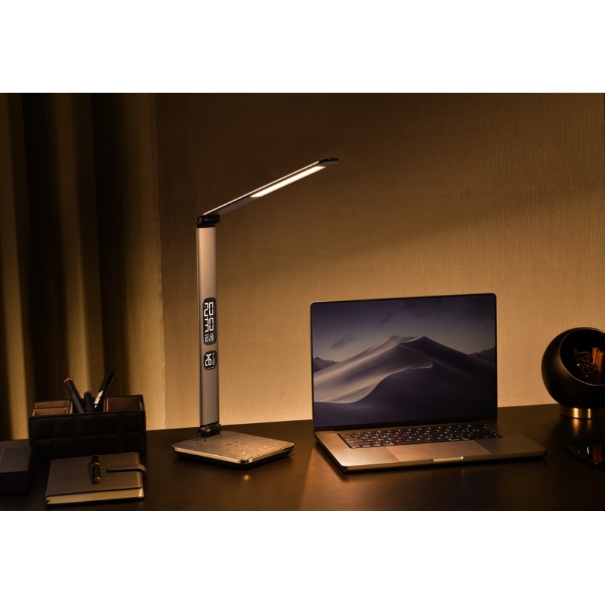 LED Димируема настолна лампа LED/8,5W/230V с безжично зареждане