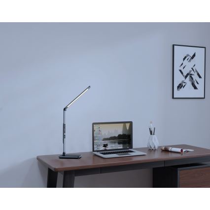 LED Димируема настолна лампа LED/8,5W/230V с безжично зареждане