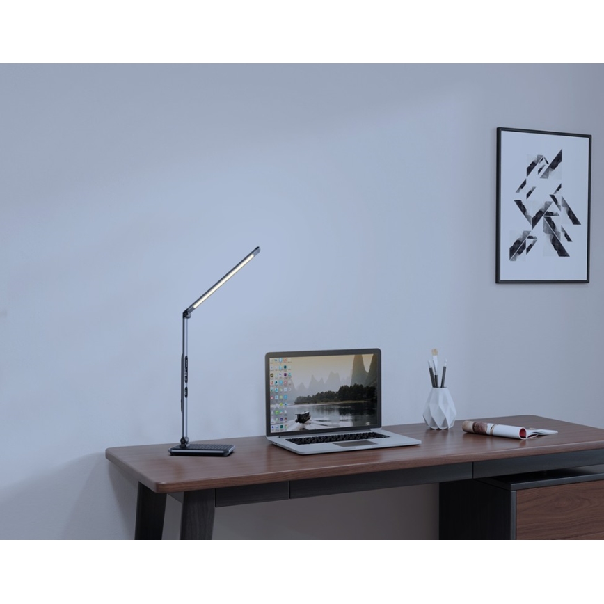 LED Димируема настолна лампа LED/8,5W/230V с безжично зареждане