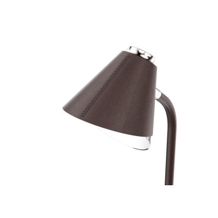 LED Димируема настолна лампа с безжично зареждане FINCH LED/9W/12/230V кафяв/златист