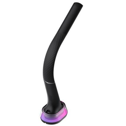 LED RGB Димируема настолна лампа с безжично зареждане CORELLA LED/7W/12/230V черен