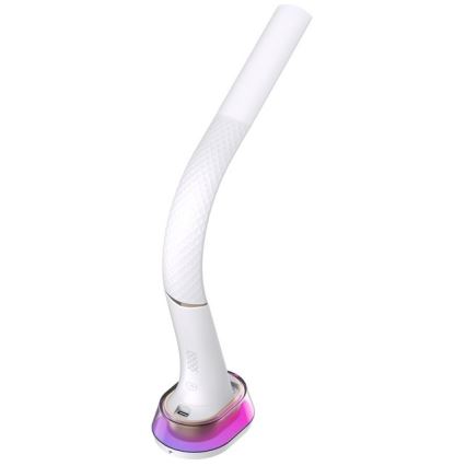 LED RGB Димируема настолна лампа с безжично зареждане CORELLA LED/7W/12/230V бял