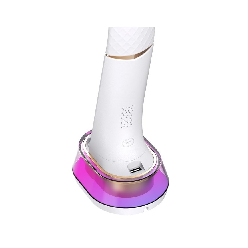 LED RGB Димируема настолна лампа с безжично зареждане CORELLA LED/7W/12/230V бял
