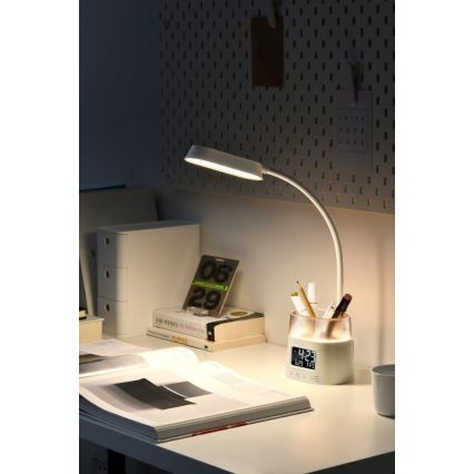 LED RGBW Димируема настолна лампа с моливник FALCON LED/10W/5V