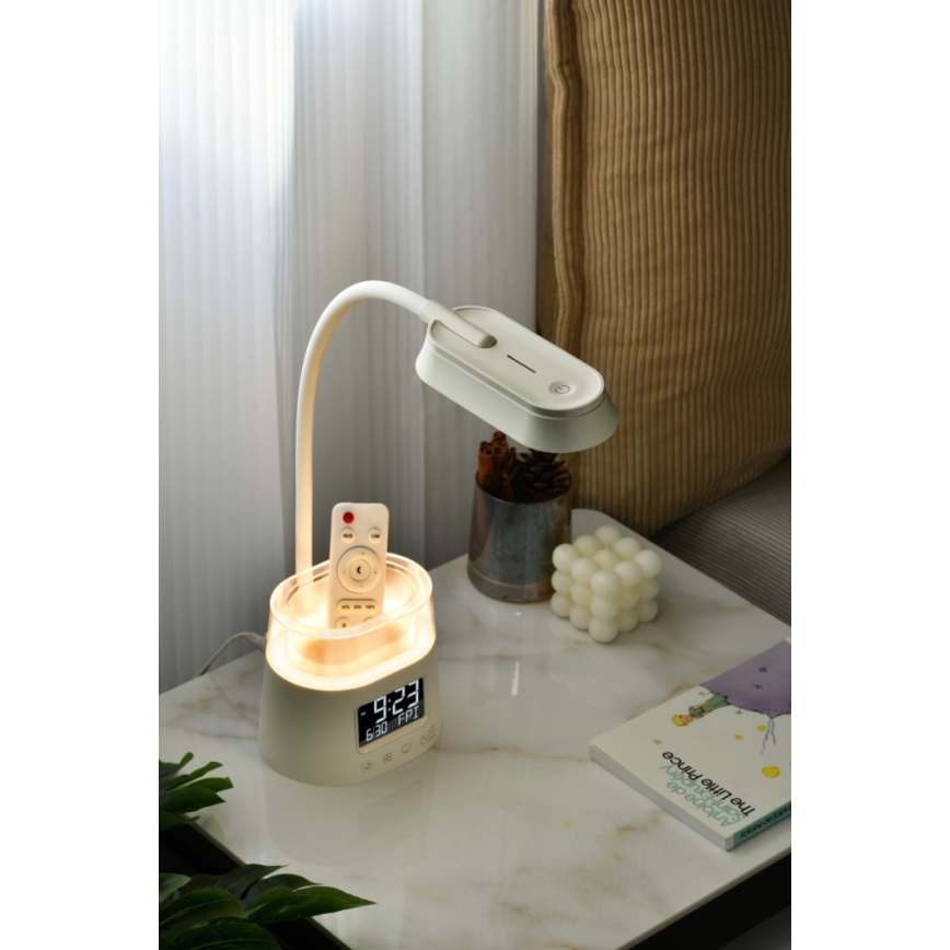 LED RGBW Димируема настолна лампа с моливник FALCON LED/10W/5V