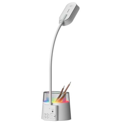 LED RGBW Димируема настолна лампа с моливник FALCON LED/10W/5V