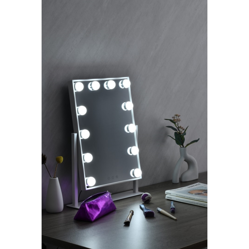 LED Димируем козметично огледало MUST HAVE LED/12W/230V