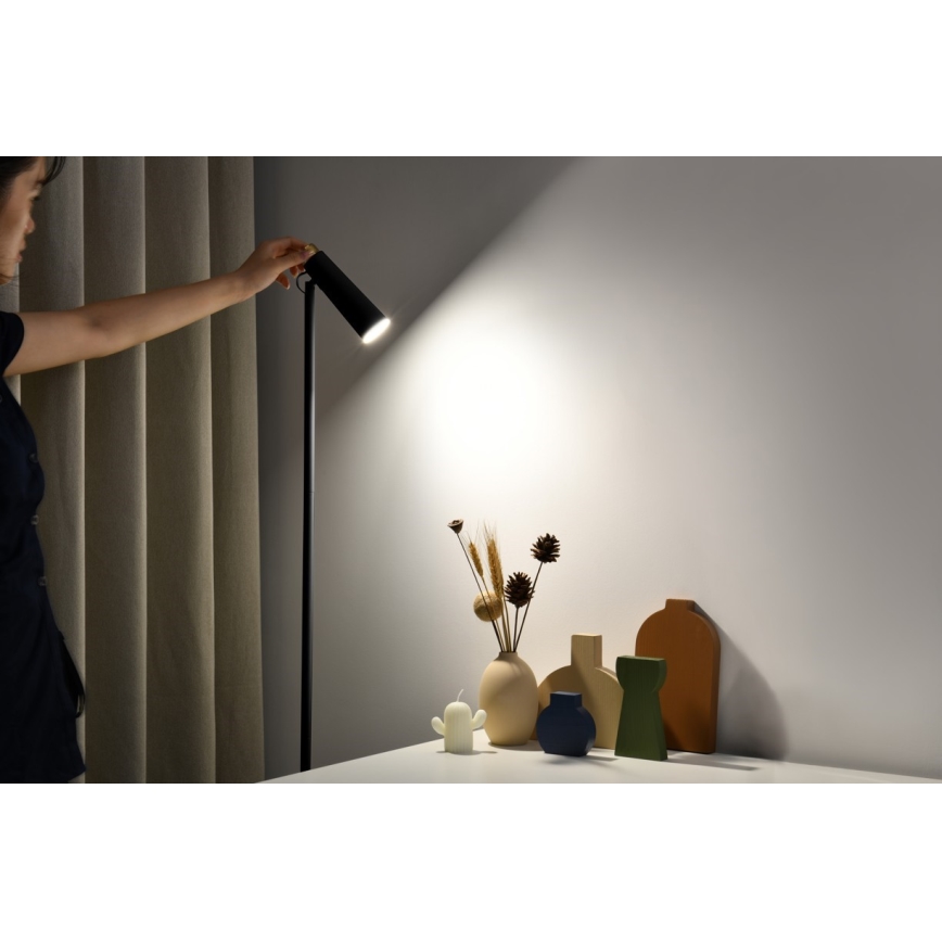 LED Димируем лампион TIT LED/6W/230V черен