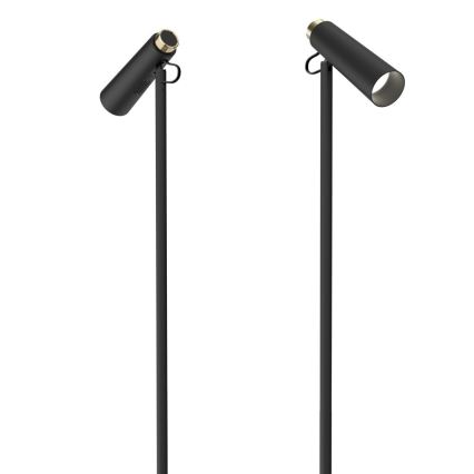 LED Димируем лампион TIT LED/6W/230V черен