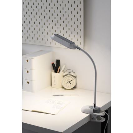LED+CCT Димируема настолна лампа с щипка CLIP LED/7,5W/230V 3000/4200/5000K бяла