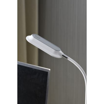 LED+CCT Димируема настолна лампа с щипка CLIP LED/7,5W/230V 3000/4200/5000K бяла