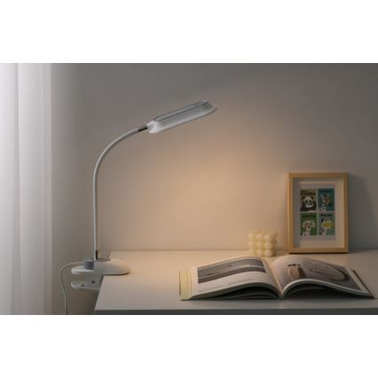 LED+CCT Димируема настолна лампа с щипка CLIP LED/7,5W/230V 3000/4200/5000K бяла