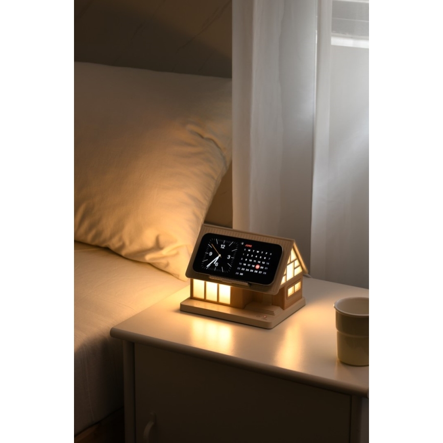 LED настолна лампа с безжично зареждане DREAM HOME LED/2W/230V