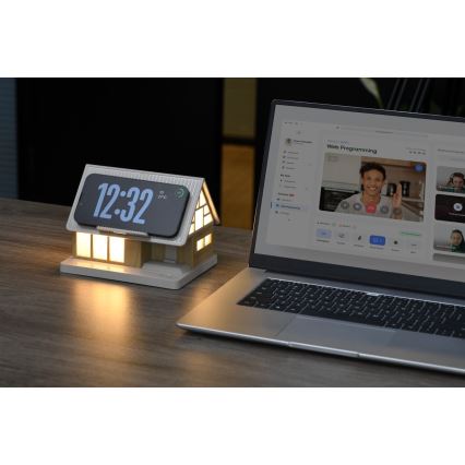LED настолна лампа с безжично зареждане DREAM HOME LED/2W/230V