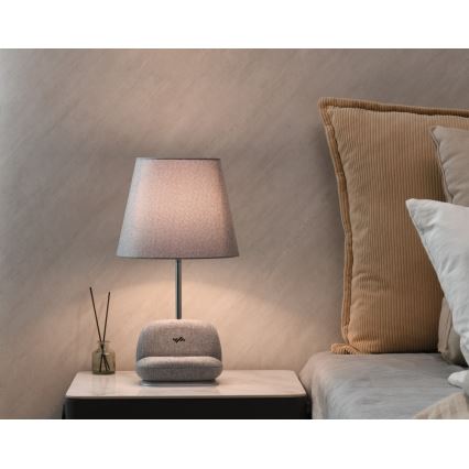 LED димируема настолна лампа с безжично зареждане Qi SOFA LED/6W/230V сива