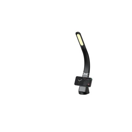 Димируема LED настолна лампа MAGIC с безжично зареждане LED/5W/230V, черна