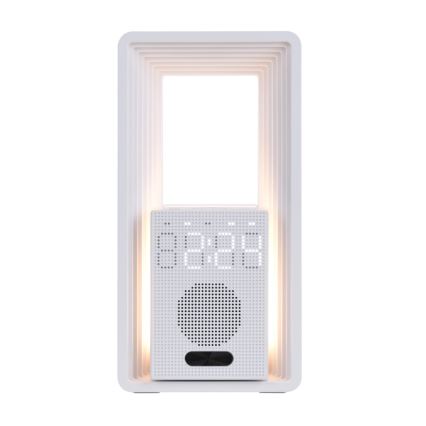 LED настолна лампа с будилник и функция за зареждане CALM LED/3,5W/5V