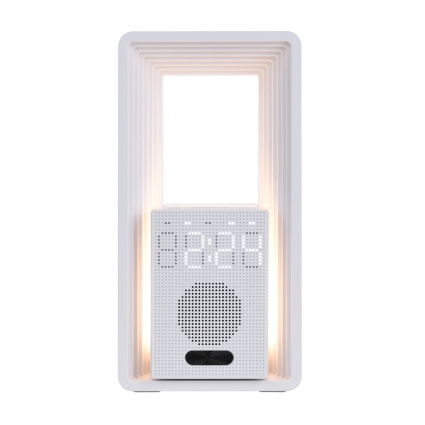 LED настолна лампа с будилник и функция за зареждане CALM LED/3,5W/5V