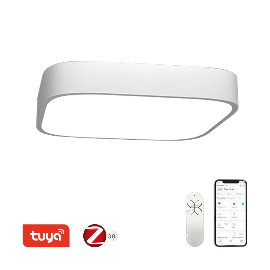 Immax NEO 07042L – LED Димируема лампа RECUADRO LED/67W/230V + дистанционно Tuya