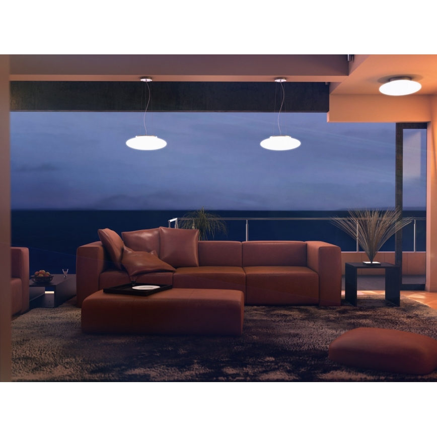 Immax NEO 07056L-LED RGBW Регулируема лампа на кабел ELIPTICO 3xE27/8,5W/100-240V Tuya + дистанционно управление