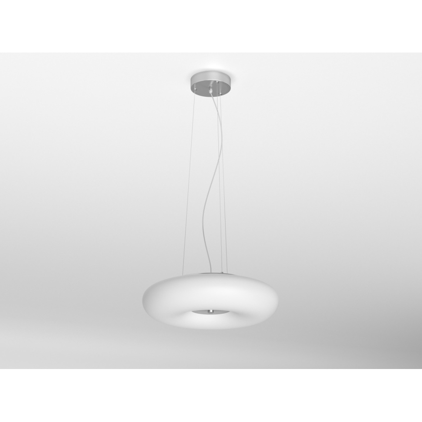 Immax NEO 07059L - LED RGBW Димируем пендел FUENTE 3xE27/8,5W/100-240V 40 см + дистанционно управление Tuya