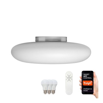 Immax NEO 07062L-RGBW Димируем плафон FUENTE 3xE27/8,5W/100-240V Tuya