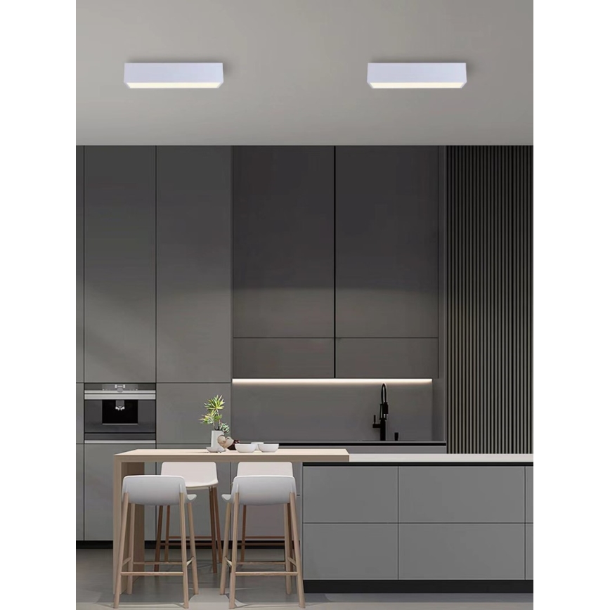 Immax NEO 07072-60 - LED Димируем плафон CANTO LED/34W/230V бял Tuya + дистанционно управление