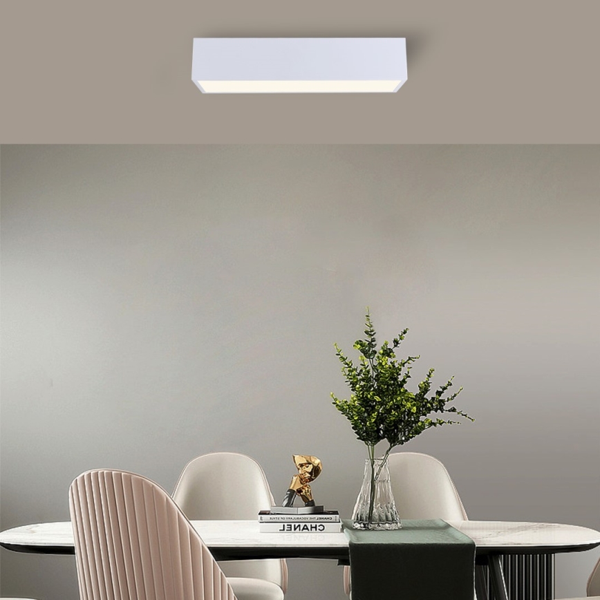 Immax NEO 07072-60 - LED Димируем плафон CANTO LED/34W/230V бял Tuya + дистанционно управление