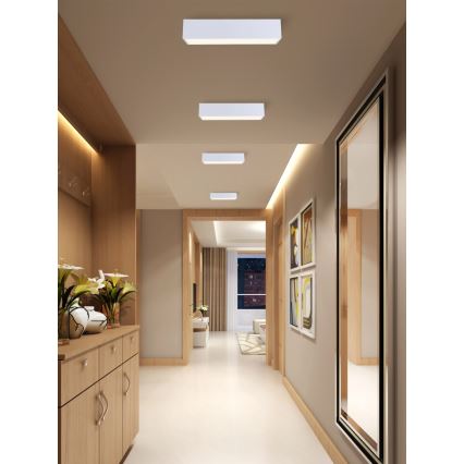 Immax NEO 07072-60 - LED Димируем плафон CANTO LED/34W/230V бял Tuya + дистанционно управление