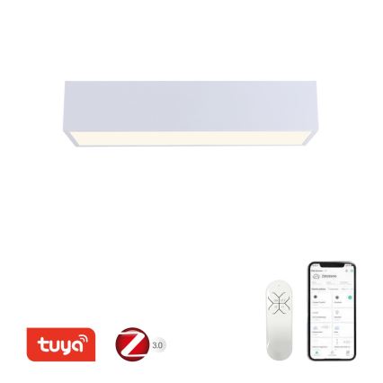 Immax NEO 07072-60 - LED Димируем плафон CANTO LED/34W/230V бял Tuya + дистанционно управление