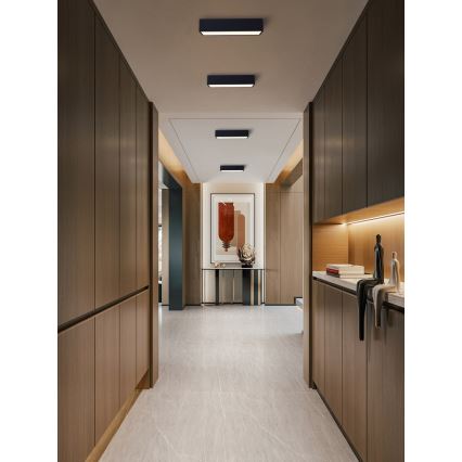 Immax NEO 07074-60 - LED Димируем плафон CANTO LED/34W/230V черен Tuya + дистанционно управление