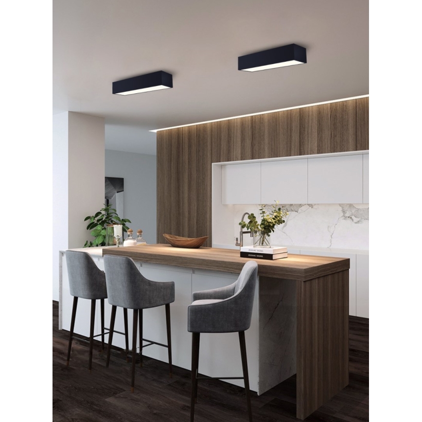 Immax NEO 07074-60 - LED Димируем плафон CANTO LED/34W/230V черен Tuya + дистанционно управление