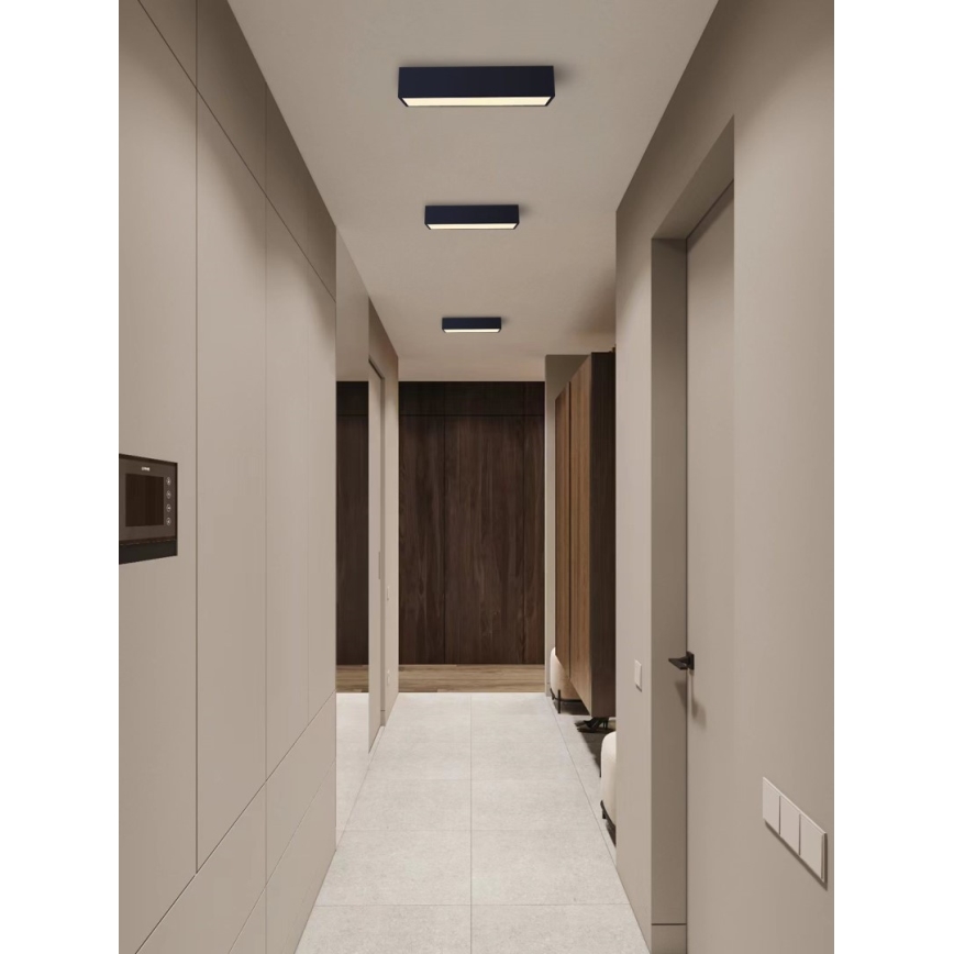 Immax NEO 07074-60 - LED Димируем плафон CANTO LED/34W/230V черен Tuya + дистанционно управление