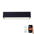 Immax NEO 07074-60 - LED Димируем плафон CANTO LED/34W/230V черен Tuya + дистанционно управление
