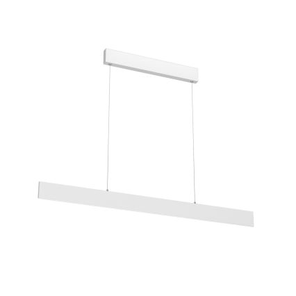 Immax NEO 07075L-LED Димируем висящ полилей LISTON бял LED/18W/230V + д.у. Tuya