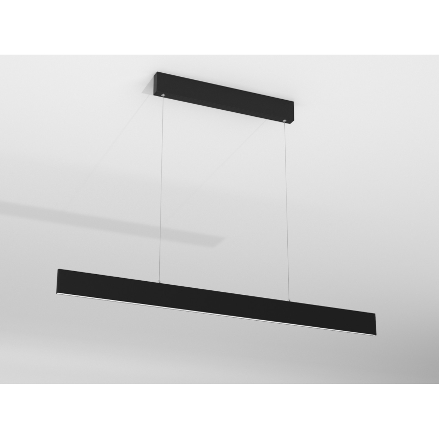 Immax NEO 07076L - LED регулируема полилей на кабел, черен LISTON LED/18W/230V Tuya + дистанционно управление