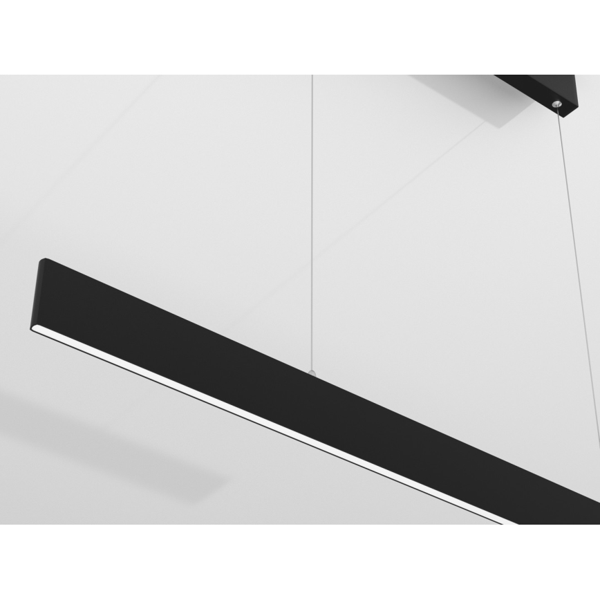 Immax NEO 07076L - LED регулируема полилей на кабел, черен LISTON LED/18W/230V Tuya + дистанционно управление