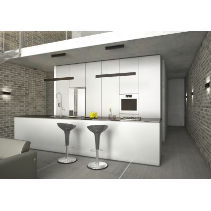 Immax NEO 07076L - LED регулируема полилей на кабел, черен LISTON LED/18W/230V Tuya + дистанционно управление